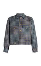 Moda Operandi Bode Duotone Scot Cropped Jacket