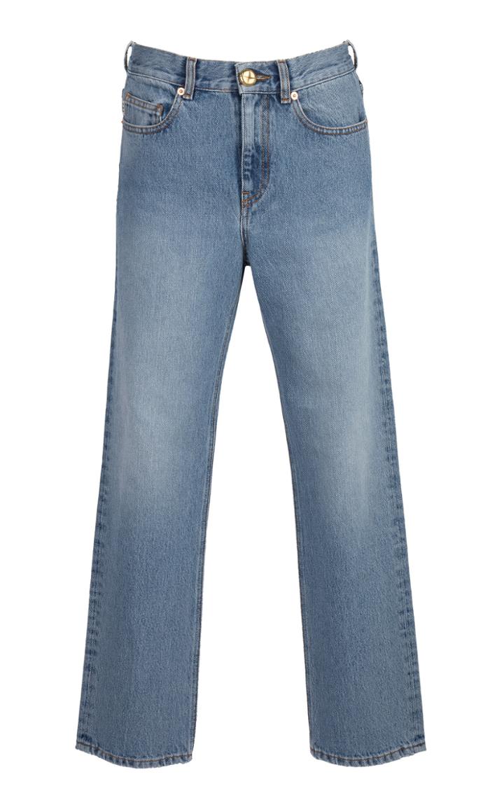 Moda Operandi Blaz Milano Mid Rise Straight Leg Jeans Size: 00