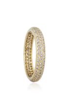 Sethi Couture The Tire 18k Yellow-gold, White And Fancy Diamond Ring