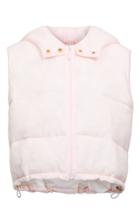 Baum Und Pferdgarten Bjork Cropped Sleeveless Puffer With Hood