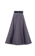 Moda Operandi Prada Mohair-wool Pleated A-line Skirt