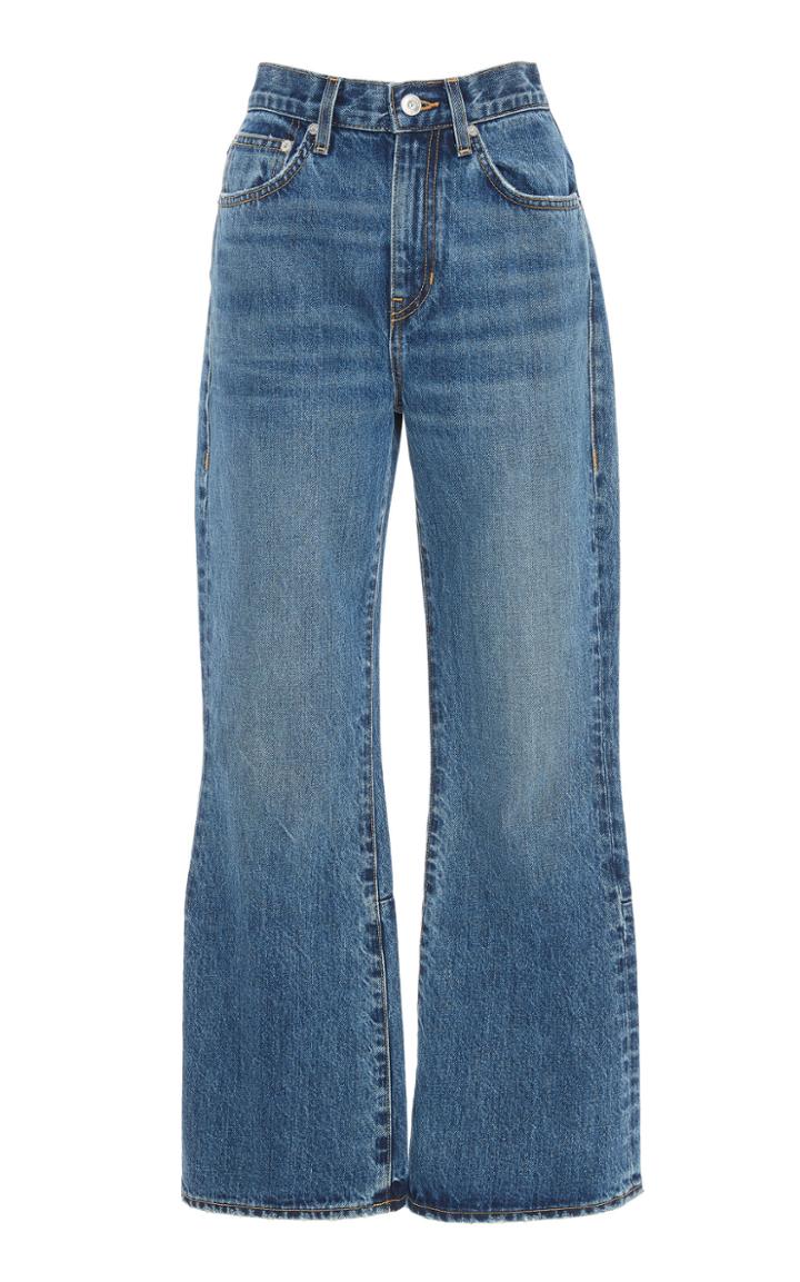 Proenza Schouler Cropped Flare Jean