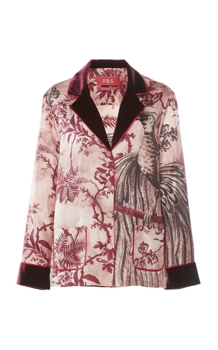 For Restless Sleepers Ade Silk Twill Shirt