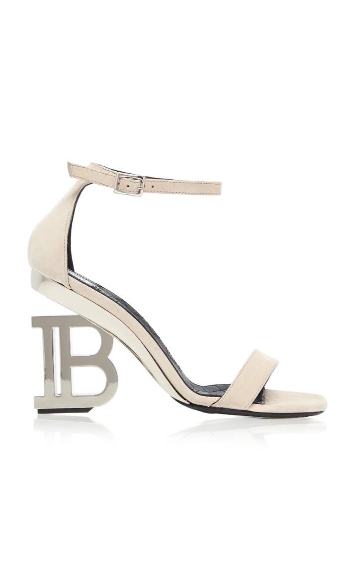 Balmain Naomi Suede Sandals