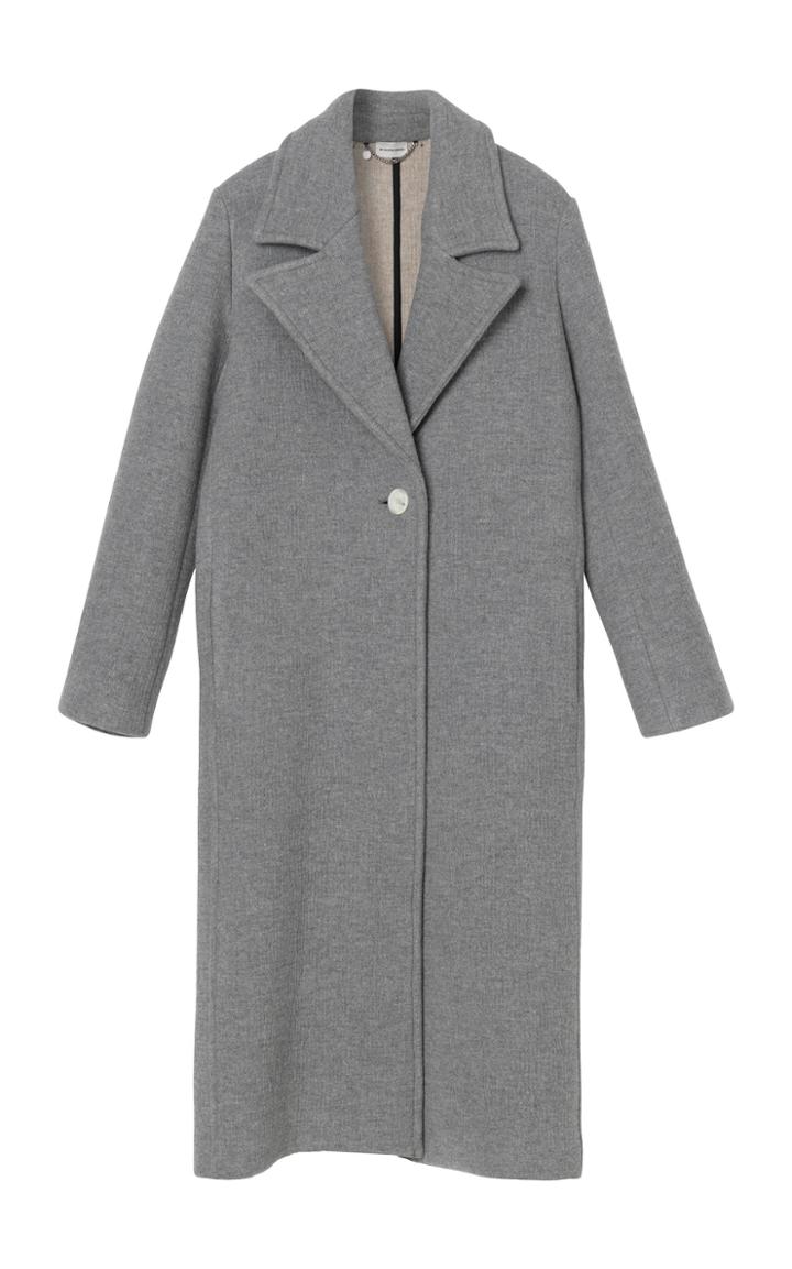 By Malene Birger Pasino Crinkled Wool Coat