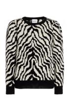 Moda Operandi Madeleine Thompson Zebra Wool-cashmere Sweater