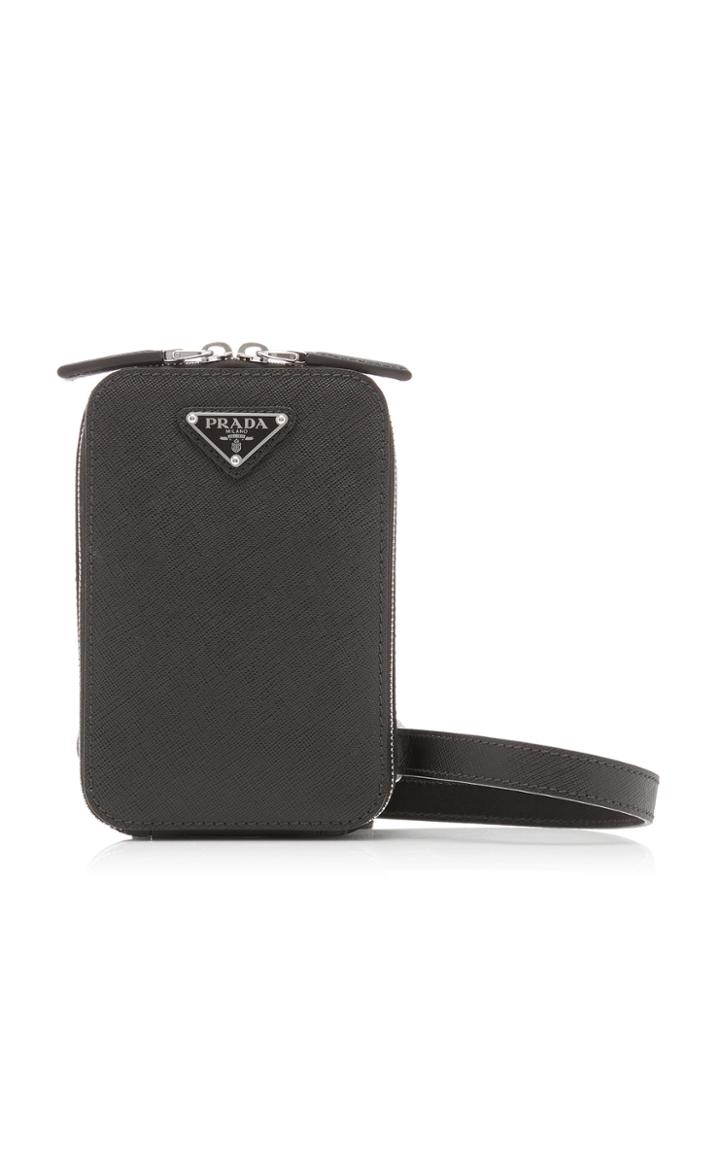 Prada Harness Leather Crossbody Bag