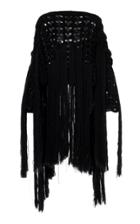 Moda Operandi Jw Anderson Fringed Cotton Sweater Size: Xs
