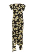 Marni Cap Sleeve Floral Dress