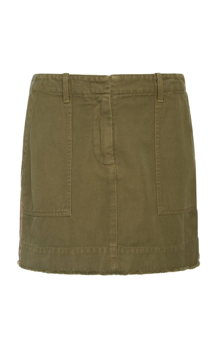 Nili Lotan Ilona Cotton-blend Skirt