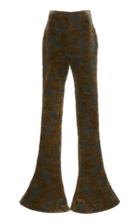 Moda Operandi Acne Studios Pandra Cotton-blend Jacquard Flared Trousers