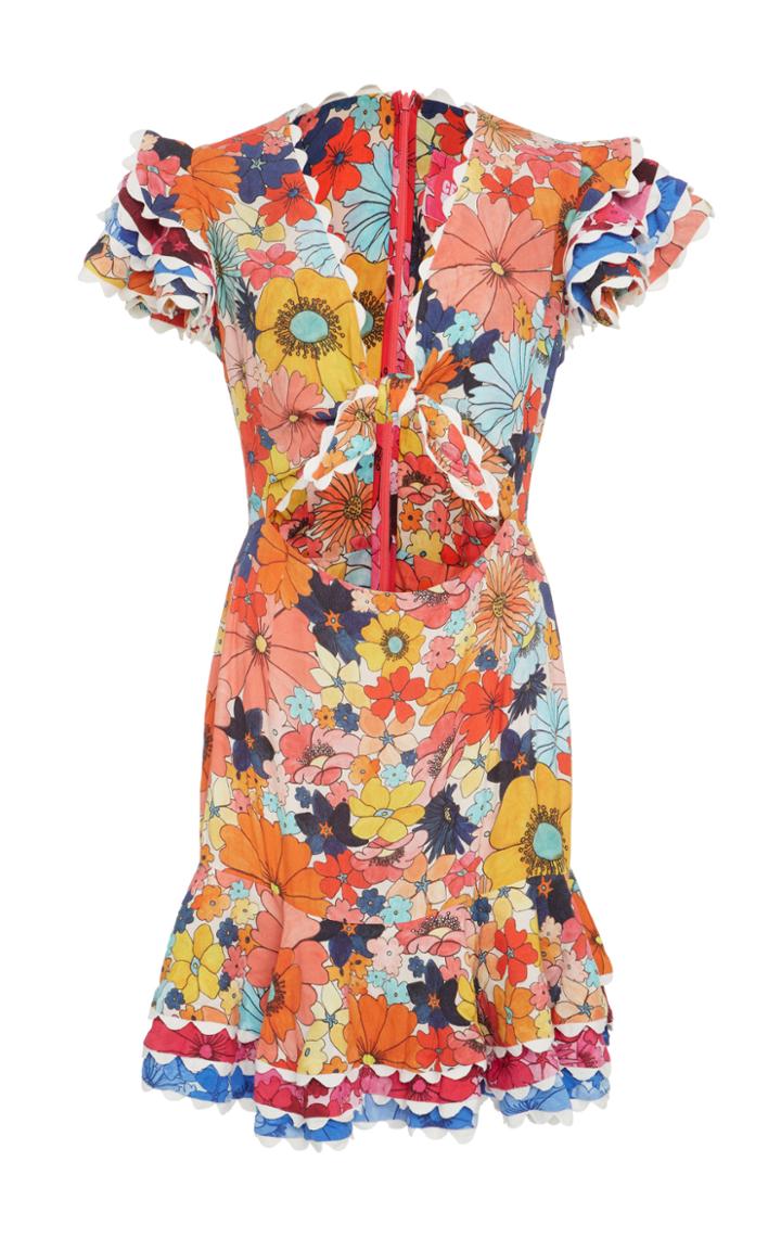Celia B Azalea Ruffle Mini Dress