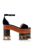 Gabriela Hearst Charlie Velvet Sandal