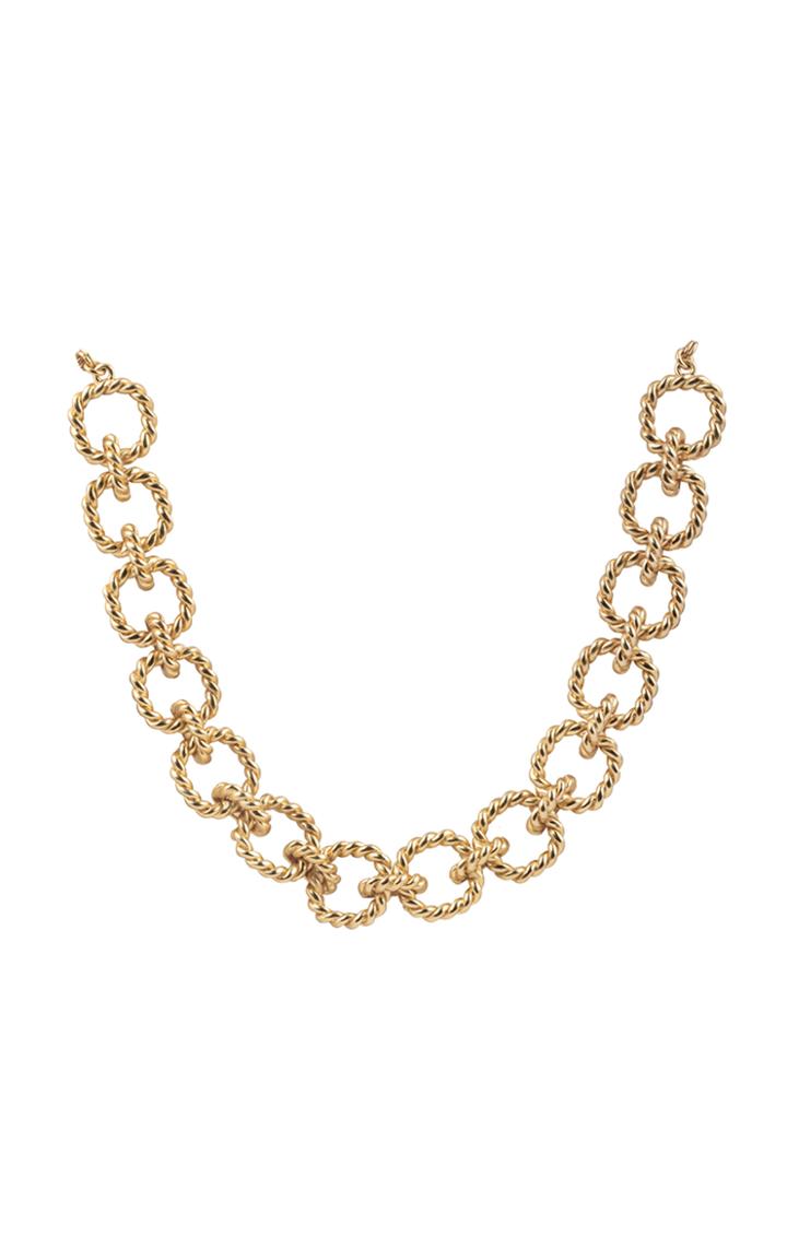 Moda Operandi Valre Avani 24k Gold-plated Chain Necklace