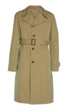 Maison Margiela Tonic Belted Cotton-gabardine Trench Coat