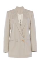 Moda Operandi Petar Petrov Janick Double-breasted Cady Blazer Size: 34