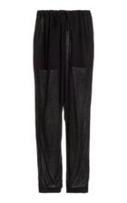 Frances De Lourdes Bailey Modal-blend Wide-leg Pants