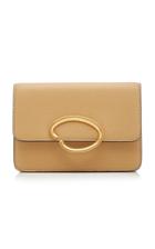 Oscar De La Renta O Chain Leather Clutch