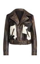 Ralph Lauren Hadley Lined Leather Jacket