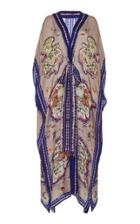 Moda Operandi Liberty London Sedona Salome Printed Silk Caftan Dress Size: M/l