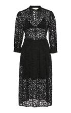 Fleur Du Mal Leopard Lace Dress