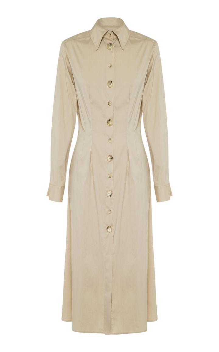 Anna Quan Arlo Button Down Midi Dress