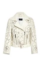 Nour Hammour Gardenia Lambskin Jacket