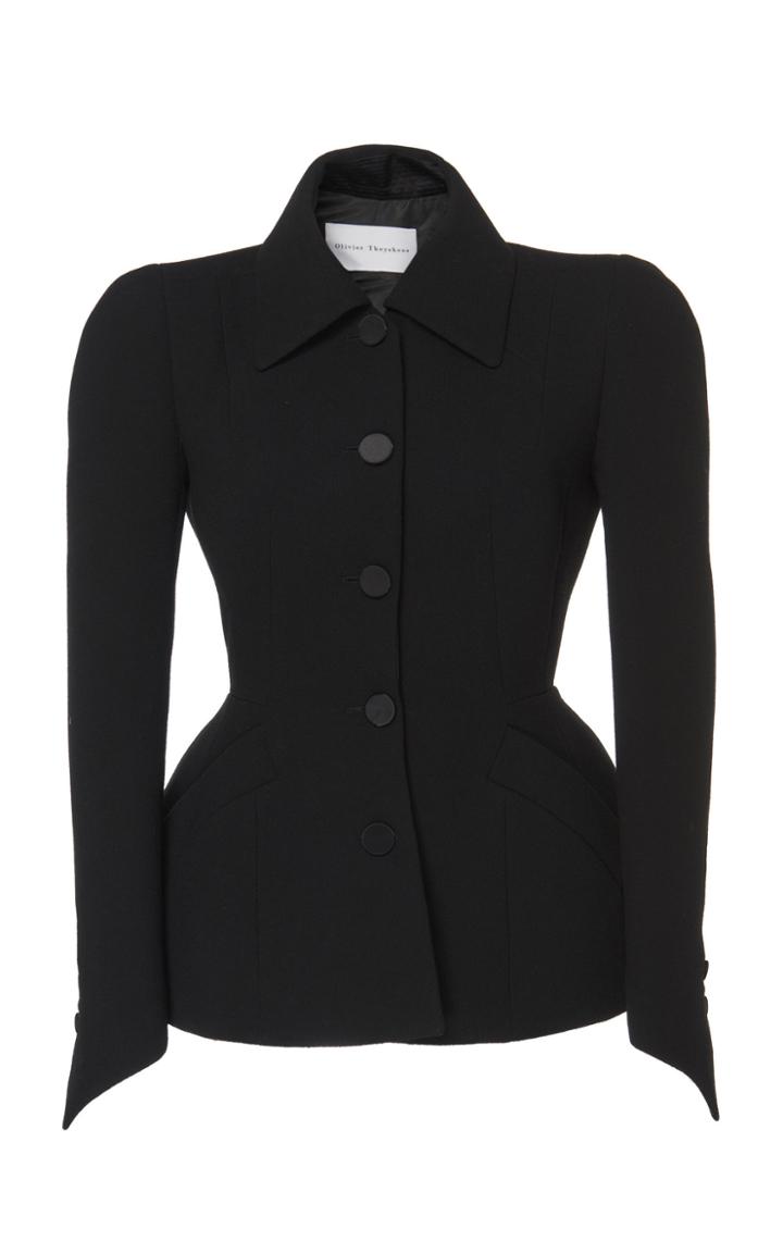 Olivier Theyskens Flared Wool Blazer