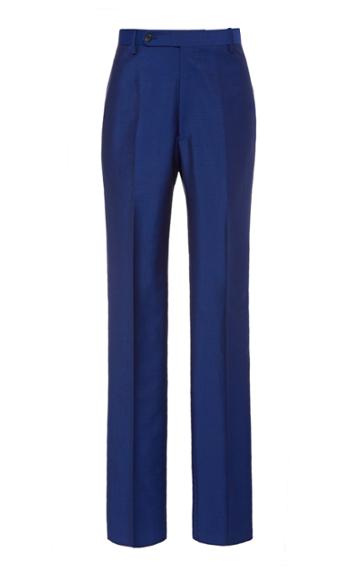 Husbands Paris Delon Wool-mohair Pants