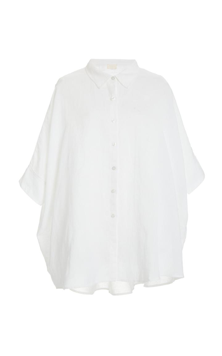 Posse Lula Oversized Linen-cotton Shirt