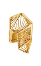 Mike Joseph Yellow Gold Chain Ring