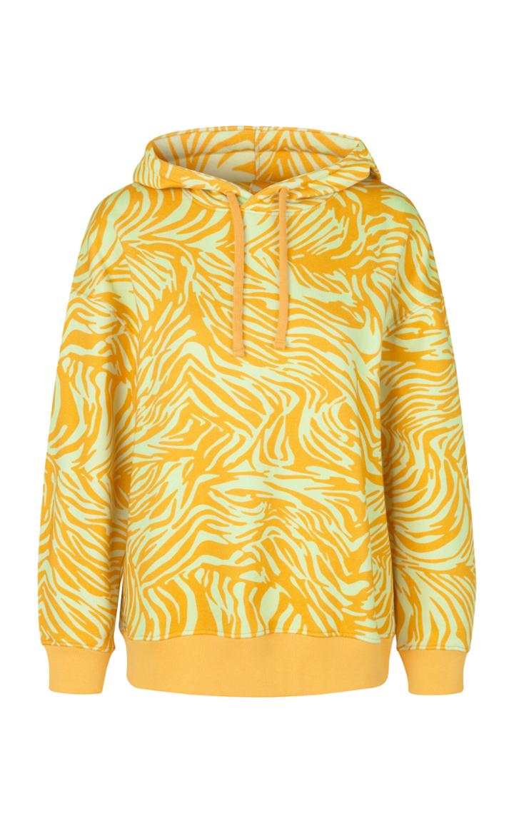 Moda Operandi Stine Goya Adrisa Oversized Zebra-print Cotton Hoodie