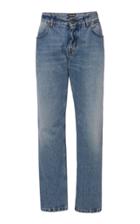 Moda Operandi Tom Ford Logo Mid-rise Straight-leg Boyfriend Jeans