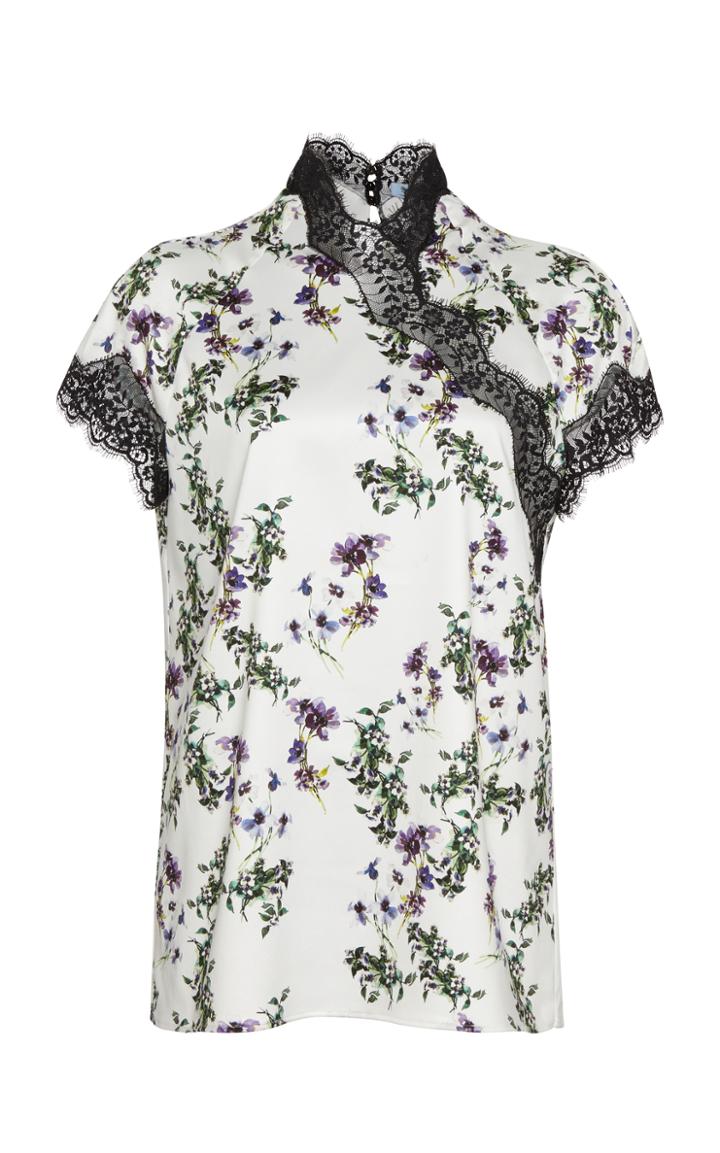 Blumarine Cap Sleeve Top