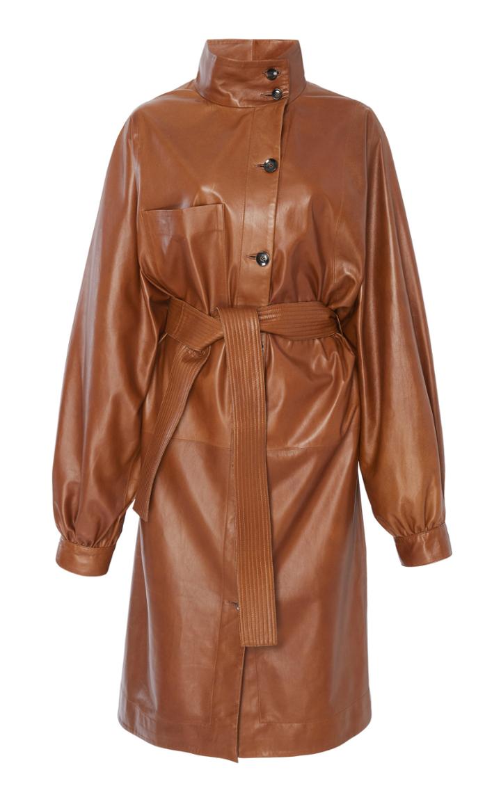Apiece Apart Cas Leather Trench