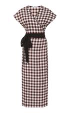 Marysia Swim Coopers Gingham Linen Dress