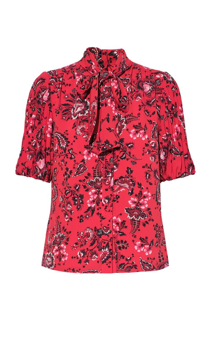Moda Operandi Erdem Madelyn Scarf-neck Top