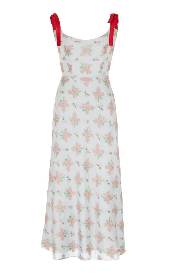 Moda Operandi Markarian Shylock Floral Bias Corset Dress Size: 0