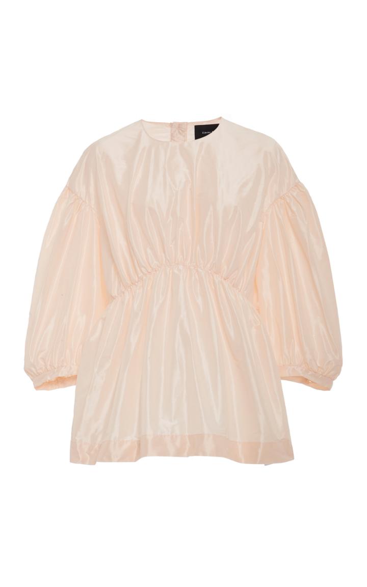 Simone Rocha Ruched Taffeta Top