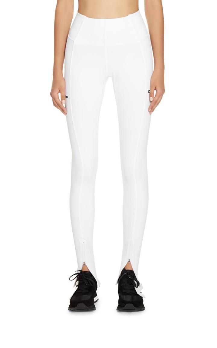 Moda Operandi Off-white C/o Virgil Abloh Active Split-leg Leggings Size: L/xl