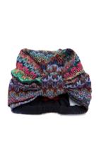 Missoni Metallic Crochet-knit Headwrap
