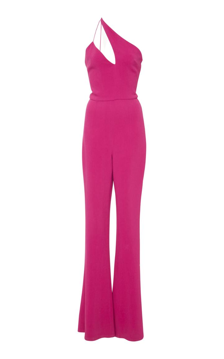 Cushnie Et Ochs Nikkita Sleeveless Flare Jumpsuit