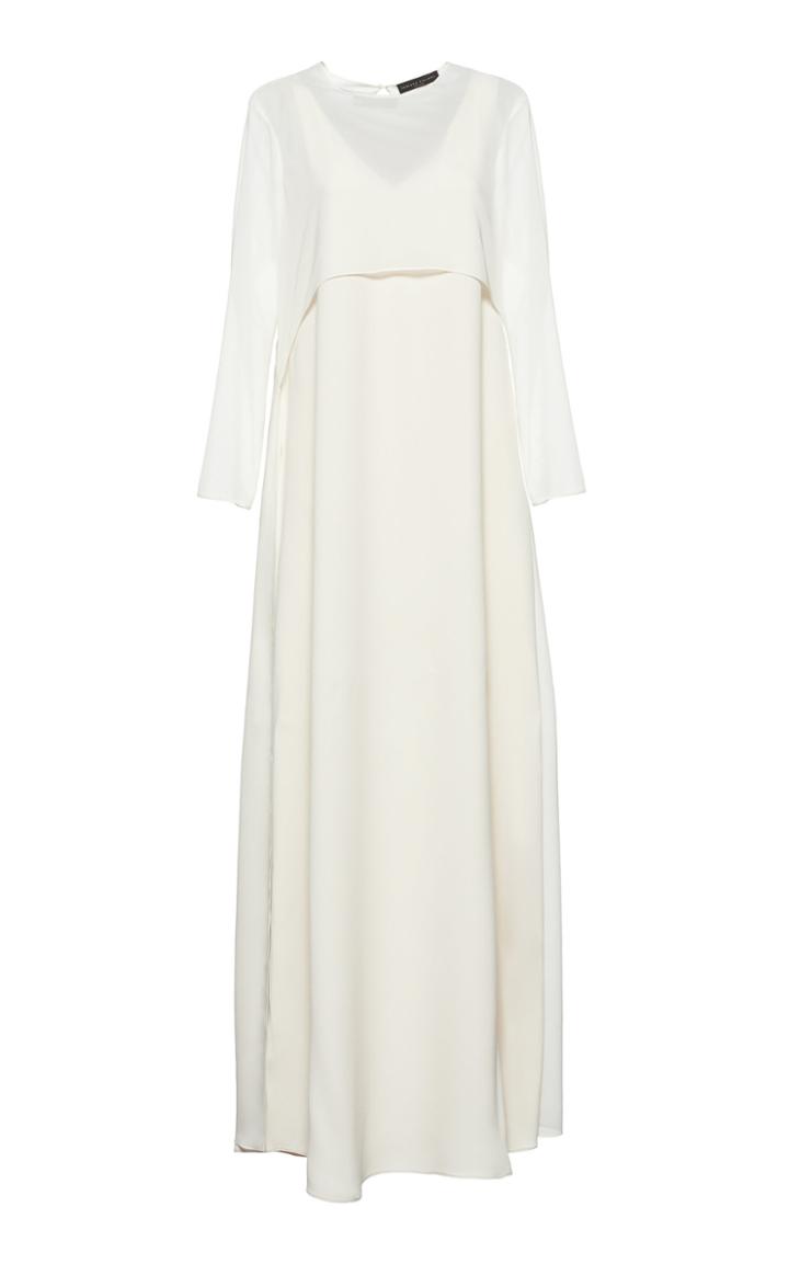 Fabiana Filippi White Maxi Gown