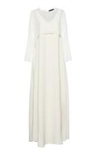 Fabiana Filippi White Maxi Gown