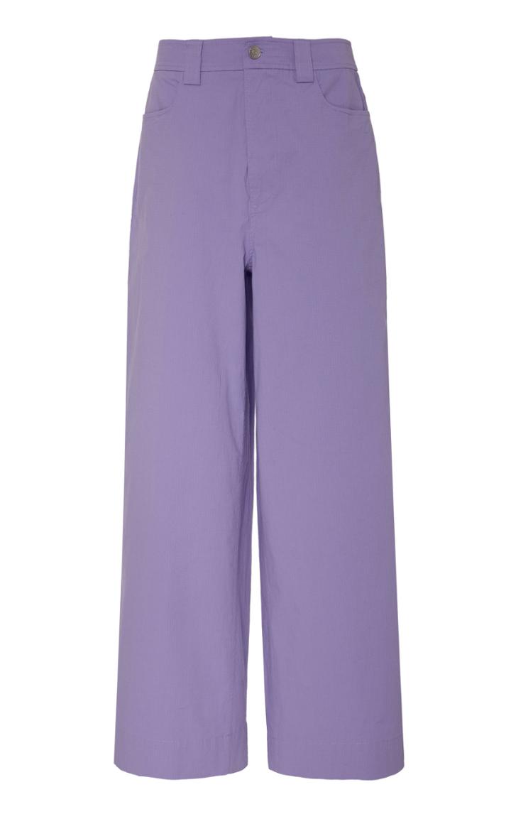 Ganni Ripstop Cotton Chino