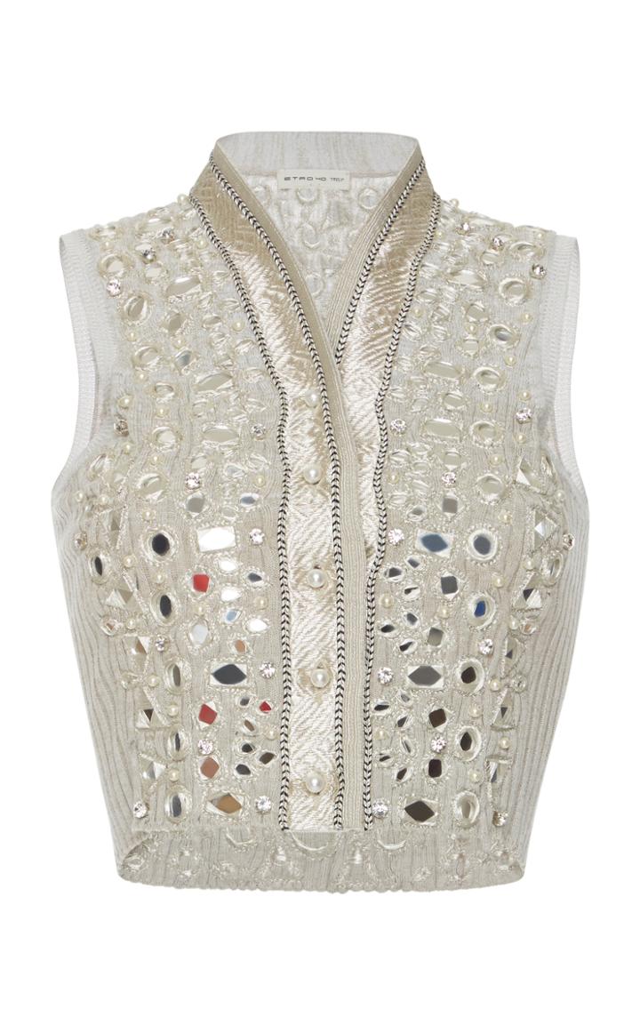 Etro Embellished Vest