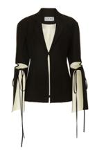 Loewe Cutout Tie-detailed Cady Blazer Size: 34