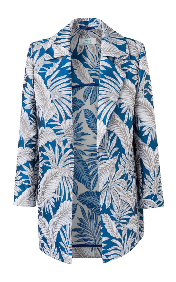 Maison Alma Palma De Iraca Jacquard Jacket