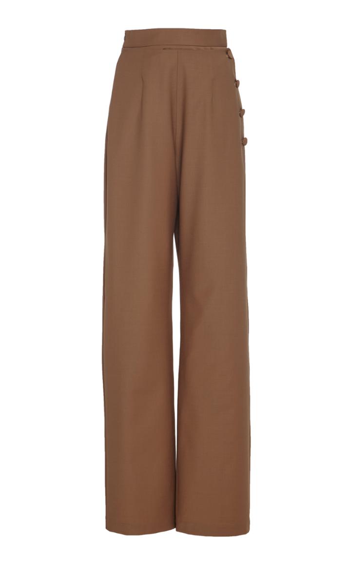 Moda Operandi Matriel Side Button Pants Size: S