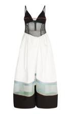 Moda Operandi Rosie Assoulin Layered Cotton Cami Dress Size: 2